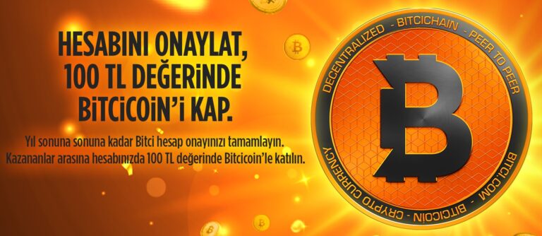 Bitci Borsası 100 TL Değerinde Bitcicoin Dağıtıyor !