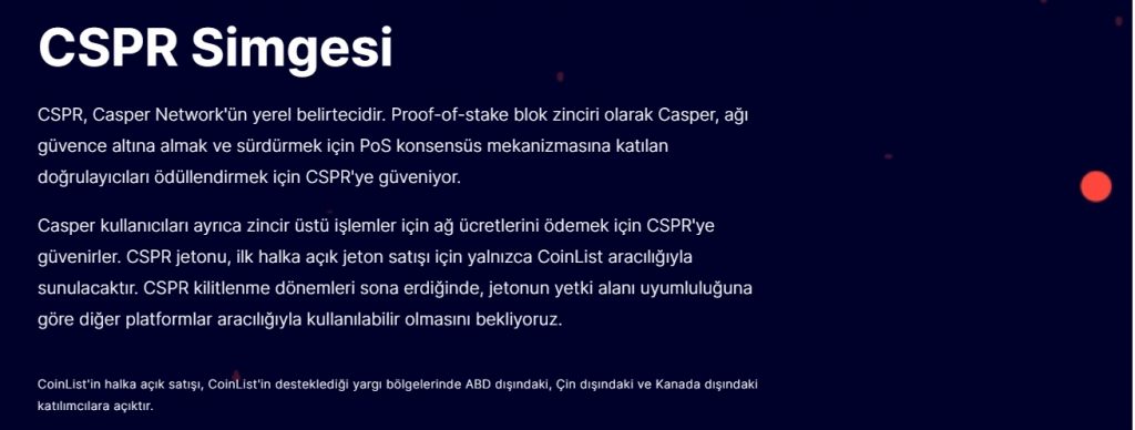 cspr coin nasıl alınır