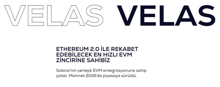 Velas Coin Nedir ? VLX Coin Kaç TL ?