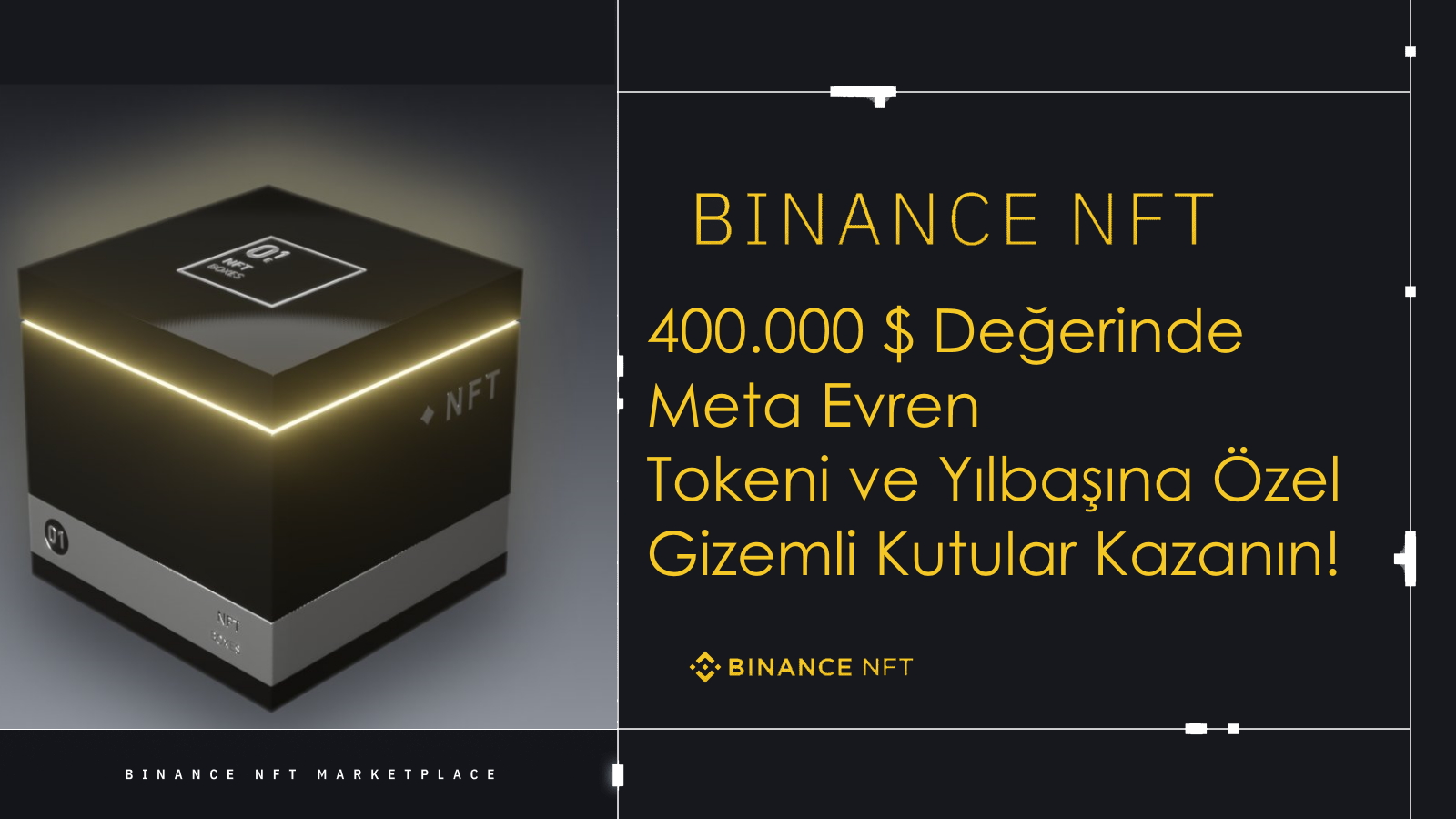 400.000 $ Değerinde Meta Evren Tokeni ve Yılbaşına Özel Gizemli Kutular Kazanın!