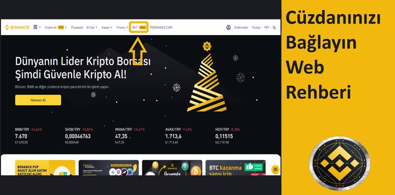 binance nft yatırma