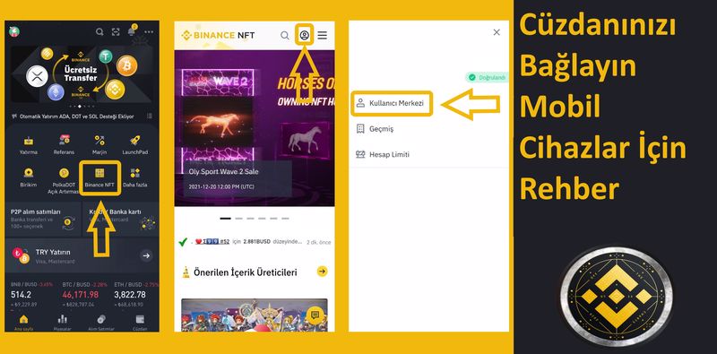 binance nft yatırma