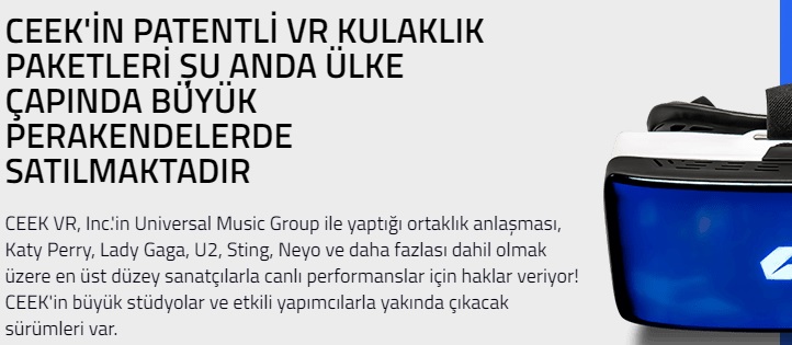 ceek vr nedir