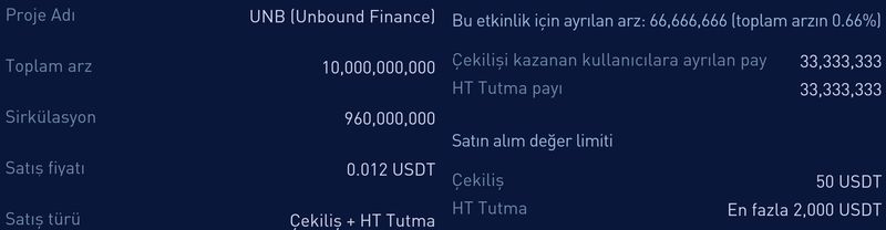 unbound finance nasıl alınır