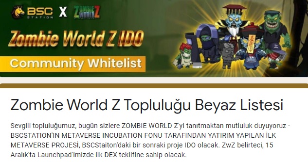 zombie world z nasıl alınır