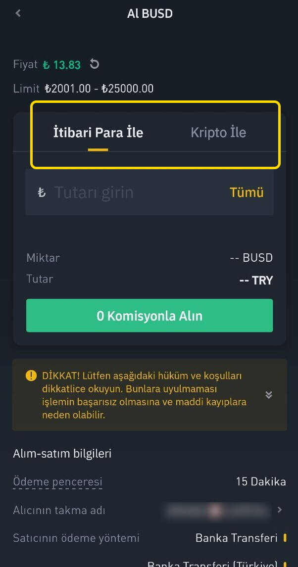 binance p2p nasıl kullanılır