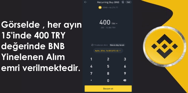 binance yinelenen alım nasıl yapılır