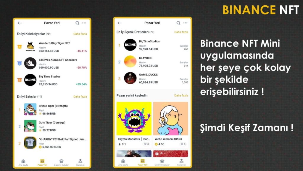 binance nft mini