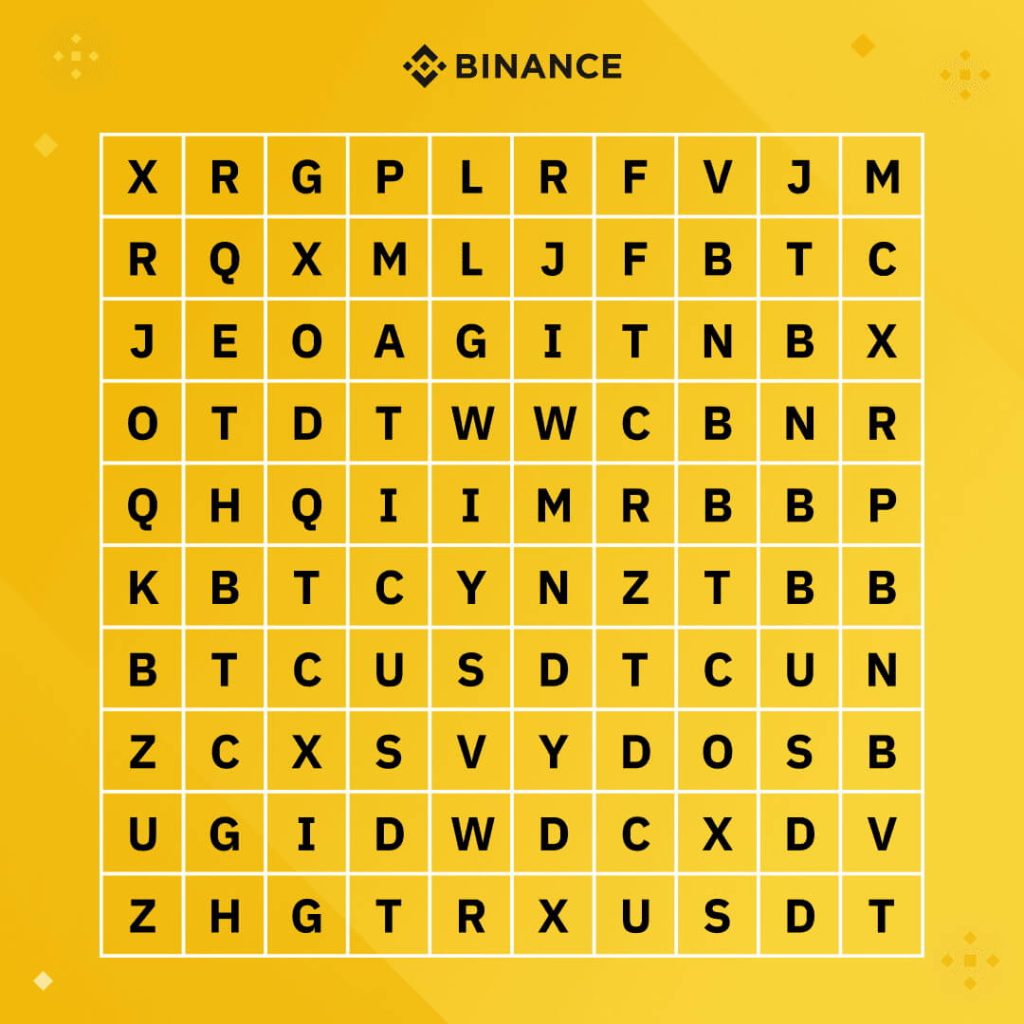 binance dönüştür bulmaca