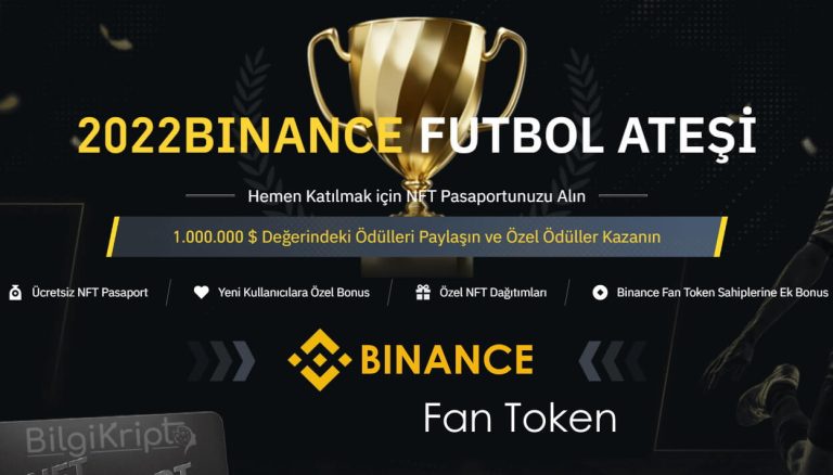 Binance ile Futbol Bilgini Konuştur, 1.000.000 Doların Üzerinde Ödülden Pay Al!