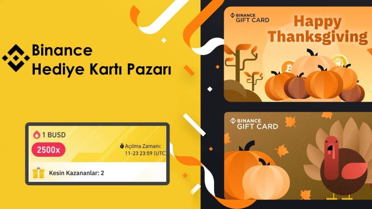 Binance Hediye Kartı Pazarı (Sadece Uygulama İçin)