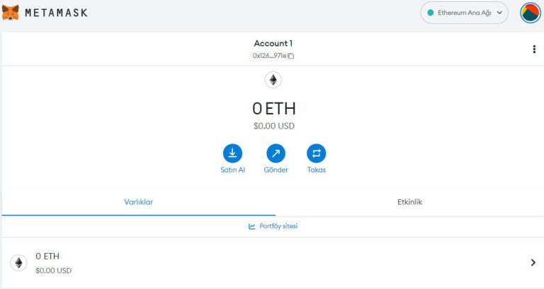 En Sade Anlatımla Metamask Cüzdan Oluşturma