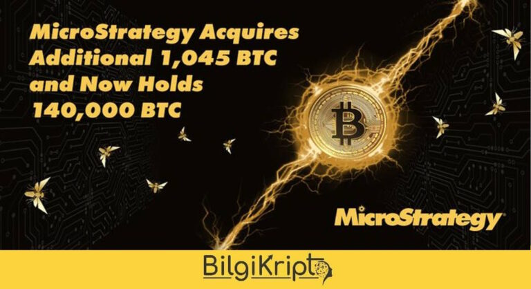 MicroStrategy 1.045 Bitcoin Satın Aldı!
