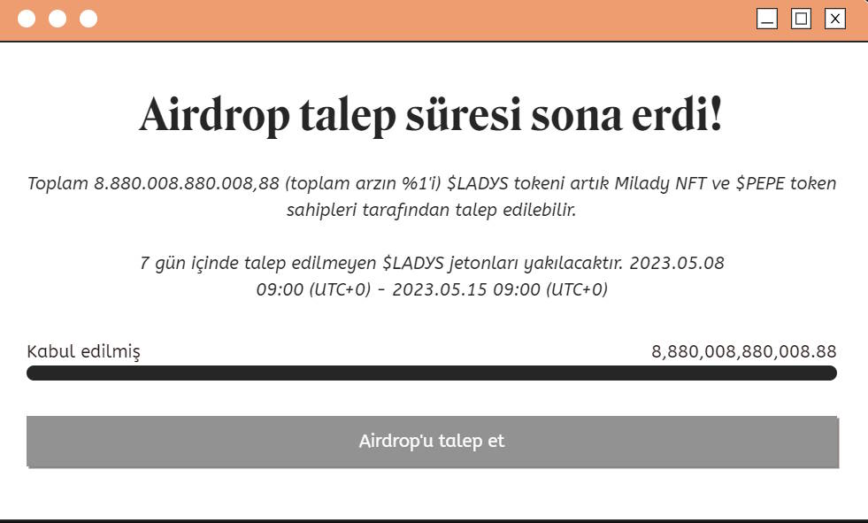 ladys coin airdrop
