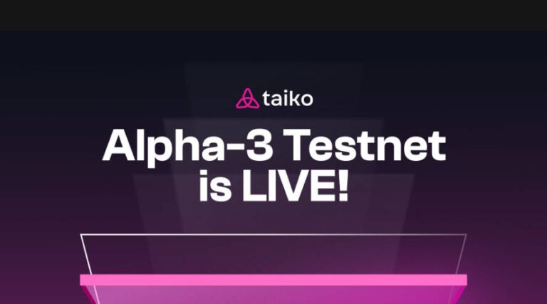 Taiko Alpha-3 Testnet ($TKO) Airdrop