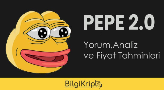 Pepe 2.0 Nedir? Pepe 2.0 Amacı ve Teknik Makale (Whitepaper) Pepe 2.0 Hangi Ülkenin, Kurucuları Kim? Pepe 2.0 Fiyat Bilgisi Pepe 2.0 Piyasa Bilgileri Pepe 2.0 Hangi Borsalarda Var? Pepe 2.0 Nasıl Alınır? Pepe 2.0 Yorum Pepe 2.0 Geleceği Pepe 2.0 Teknik Analiz Pepe 2.0 Fiyat Tahminleri Pepe 2.0 Fiyat tahminleri 2023 Pepe 2.0 Fiyat tahminleri 2024 Pepe 2.0 Fiyat tahminleri 2025 Pepe 2.0 Fiyat tahminleri 2026