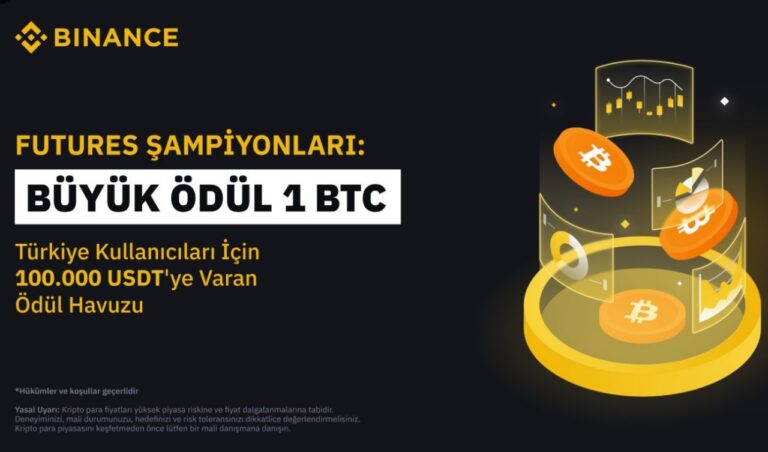 Yalnızca Türkiye Kullanıcılarına Özel 1 BTC Ödüllü Binance Futures Yarışması Başladı!