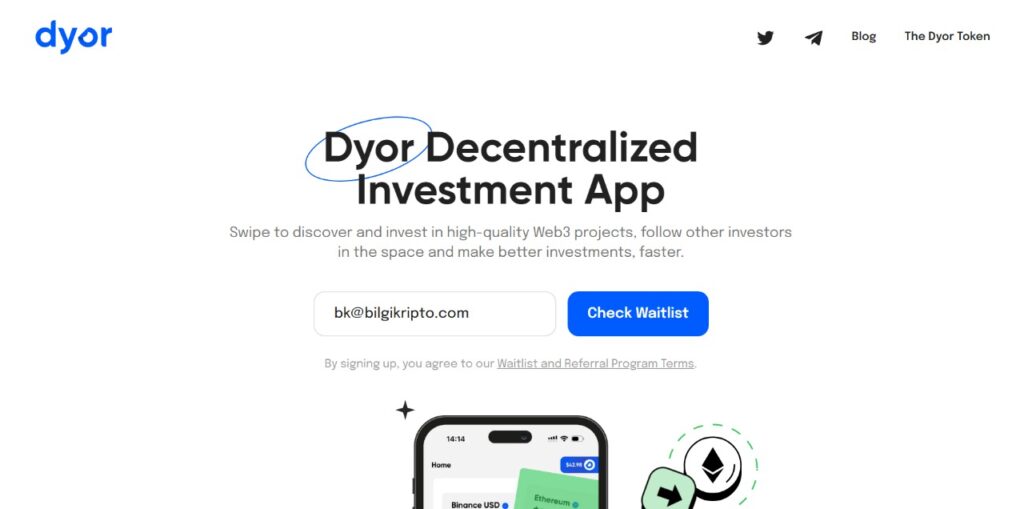 dyor exchange airdrop