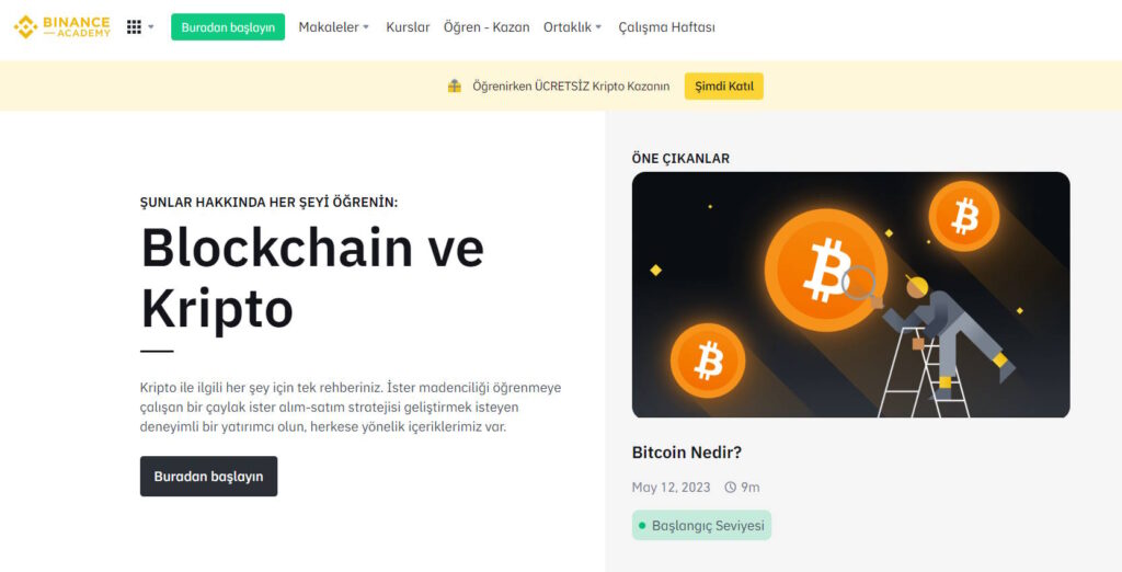 binance akademi nedir nasıl kullanılır, binance 