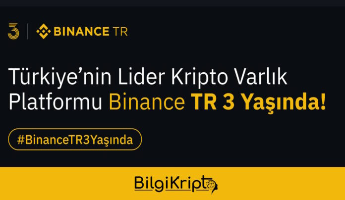 binance tr 3 yaşında, binance tr nedir, binance tr kayıt, hesap açma, binance tr listeleme, airdrop