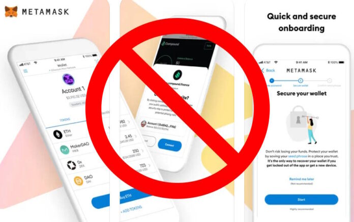 metamask app store, apple store, metamask neden kaldırıldı, metamask haberleri, metamask neden app storedean kaldırıldı