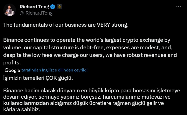 richard teng binance haber haberleri 