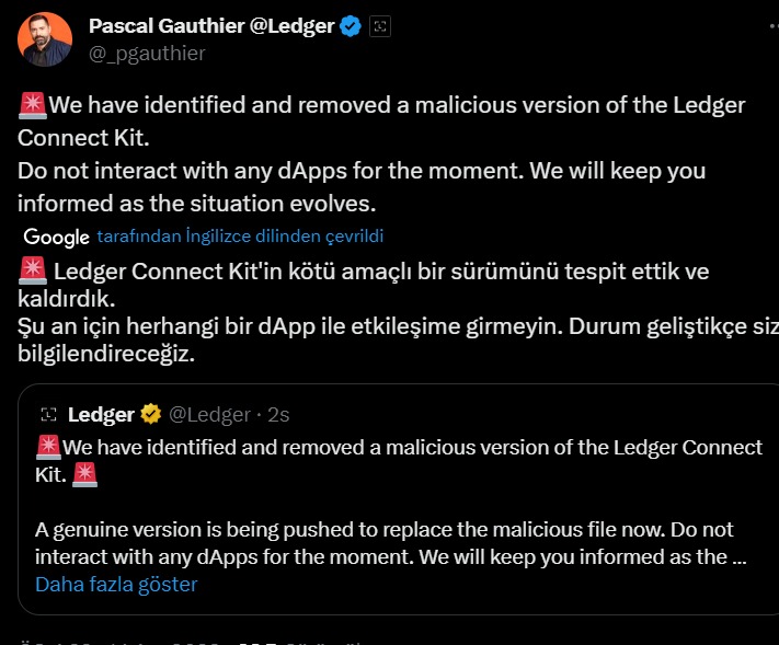 ledger hack dapp saldırı ledger hacklendi mi