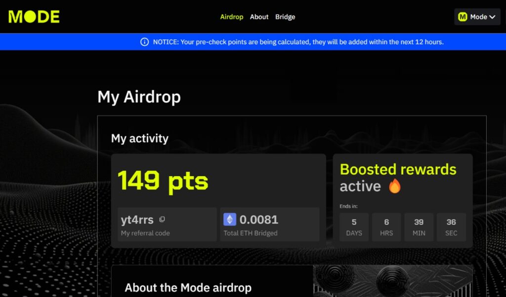 mode airdrop testnet mode network testnet mode coin