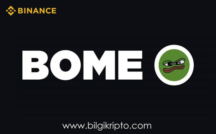 binance bome coin listelemesi, binance bome nasıl alınır Binance Bome Coin listeleme haberine ait detaylar ve gelişmeler. Binance Bome Coin nasıl alınır?