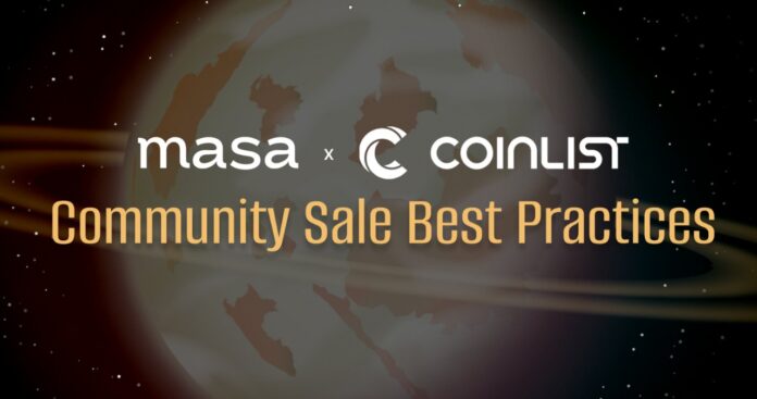 masa topluluk satışı coinlist 7 mart