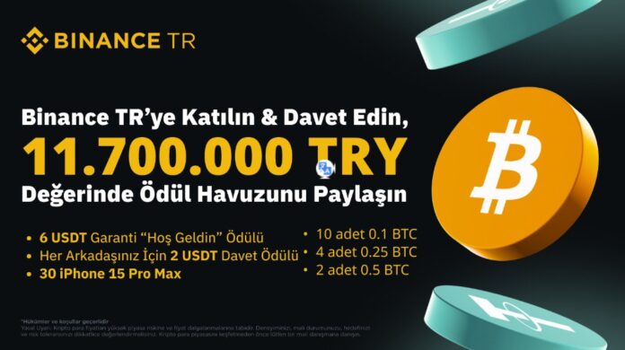 Binance TR 30 Adet 15 Pro Max ile Toplam 11.700.000 TRY Değerinde Ödül Dağıtıyor. Ödülleri kazanmak için şimdi katılın.