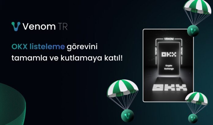 Venom OKX airdrop rehberi 10 milyon venom token airdrop okex borsası