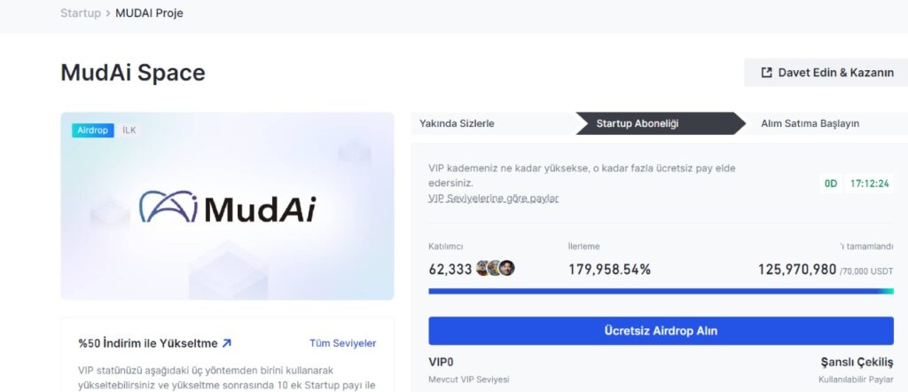 mudai token listeleme gateio airdrop startup yeni çıkacak coinler yeni çıkan coinler yeni gem projeler yeni listelenecek tokenler
