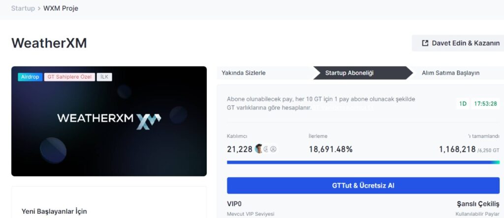 WeatherXM (WXM) Token nedir, nereden alınır