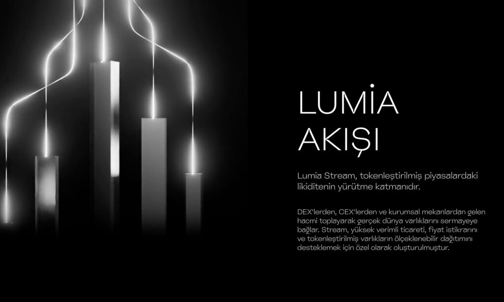 Lumia nedir

RWA tokenizasyonu

Gerçek dünya varlıkları blokzincir

Tokenizasyon süreci

DeFi likiditesi

Lumia Chain ve Stream

Tokenize edilmiş varlıklar

RWA yatırım fırsatları

Polygon CDK kullanımı

Regülasyon uyumlu blokzincir