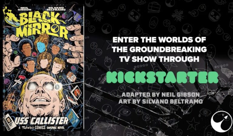 Black Mirror Resmi Çizgi Romanı Kickstarter’da: Özel Ödüller Seni Bekliyor