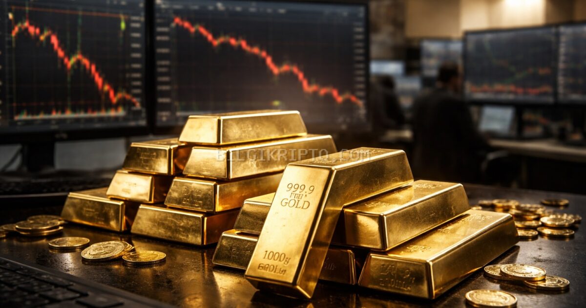 Altın 4500 Doların Üzerinde Tutunamıyor mu Rekor Baskısı Sürüyor