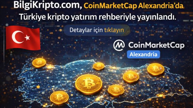 BilgiKripto.com, CoinMarketCap Alexandria'da Türkiye kripto yatırım rehberiyle yayınlandı