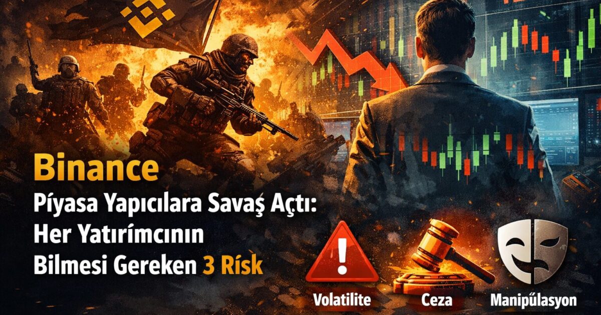 Binance Piyasa Yapıcılara Savaş Açtı: Her Yatırımcının Bilmesi Gereken 3 Risk
