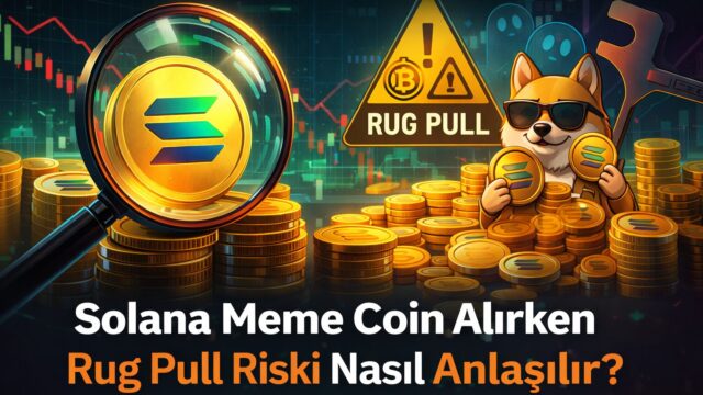 rug pull nasıl anlaşılır solana token güvenlik kontrolü yeni çıkan coin risk analizi