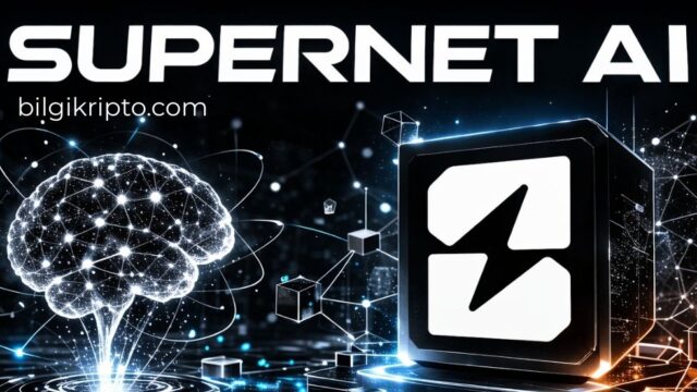 Supernet AI teknolojisini ve yapay zeka bağlam hafızasını gösteren görsel