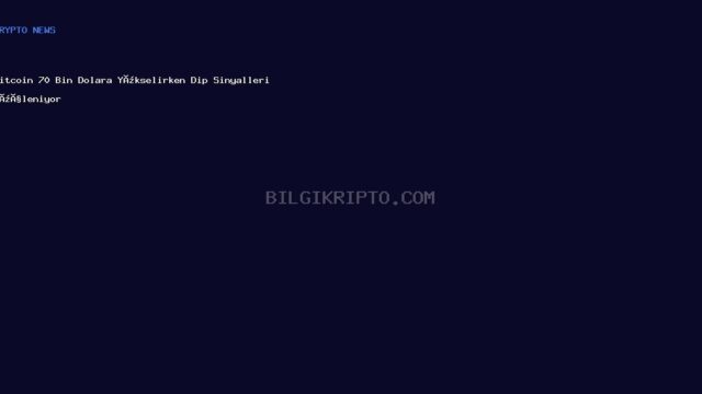 Bitcoin 70 Bin Dolara Yükselirken Dip Sinyalleri Güçleniyor
