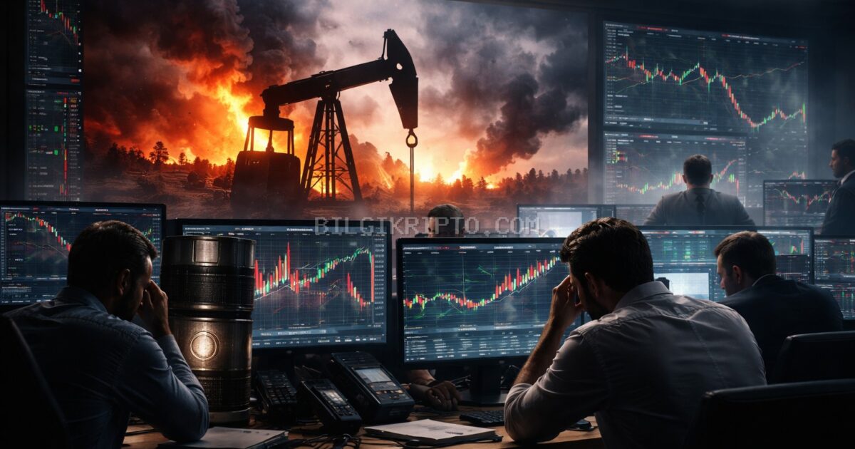 İran Gerilimi Tırmanırken Petrol Yükseliyor Borsa Vadeli İşlemleri Baskı Altında