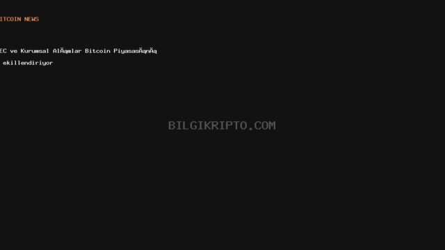 SEC ve Kurumsal Alımlar Bitcoin Piyasasını Şekillendiriyor