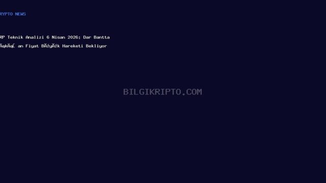 XRP Teknik Analizi 6 Nisan 2026: Dar Bantta Sıkışan Fiyat Büyük Hareketi Bekliyor