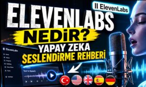 Elevenlabs Nedir, Nasıl Kullanılır? Yapay Zeka Seslendirme, Metin Seslendirme
