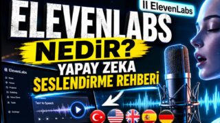Elevenlabs Nedir, Nasıl Kullanılır? Yapay Zeka Seslendirme, Metin Seslendirme