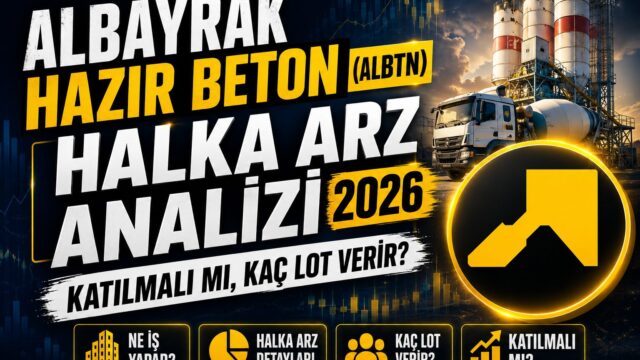 Borsa İstanbul'da ALBTN koduyla işlem görecek olan Albayrak Hazır Beton Sanayi ve Ticaret A.Ş. halka arz inceleme yazısı kapak resmi.