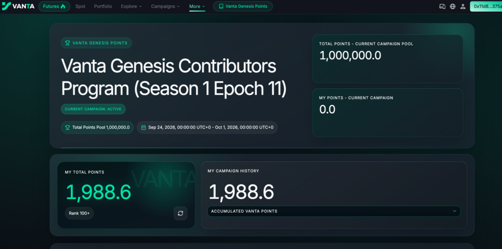 vanta airdrop perp airdrop genesis kripto airdrop